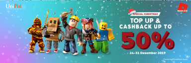 Bonus Akhir Tahun dari UniPin dan Roblox!